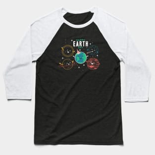 Happy Earth Day Baseball T-Shirt